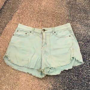 Free People Denim Cutoff Shorts
